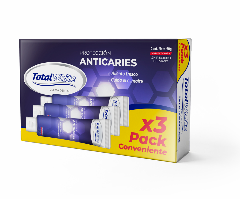 Anticaries · Pack 3 × 90 g